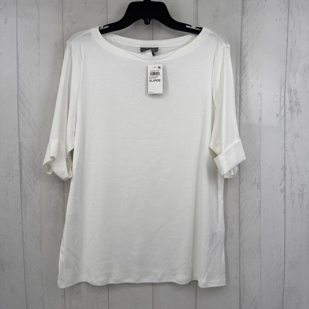 XL cuff elbow slv top