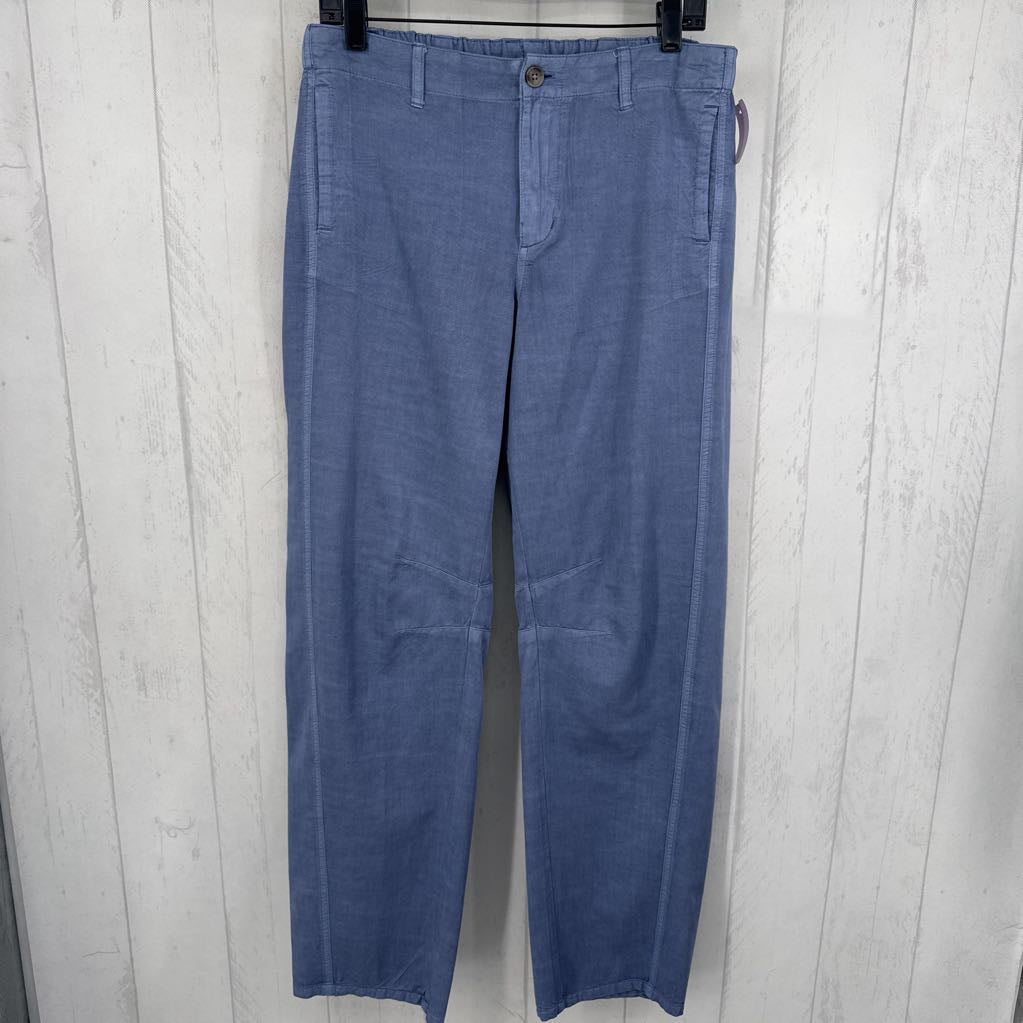 8 barrel leg twill pant