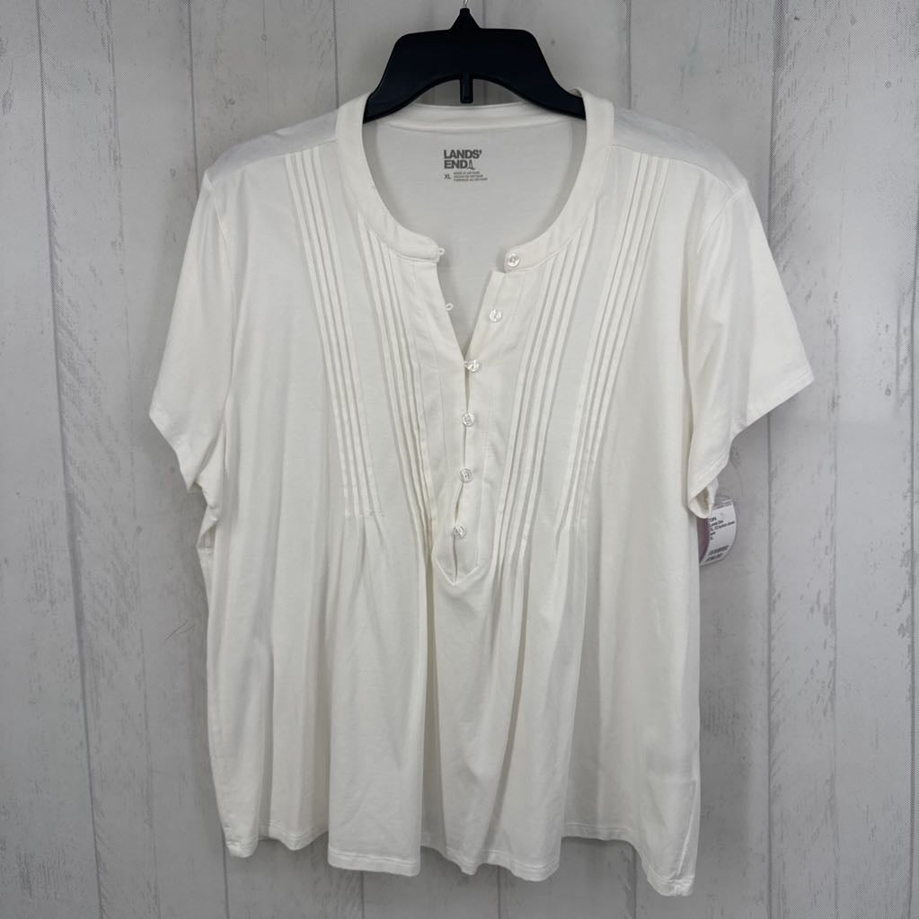 XL 1/2 button down s/s tee