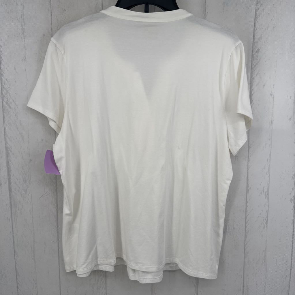 XL 1/2 button down s/s tee