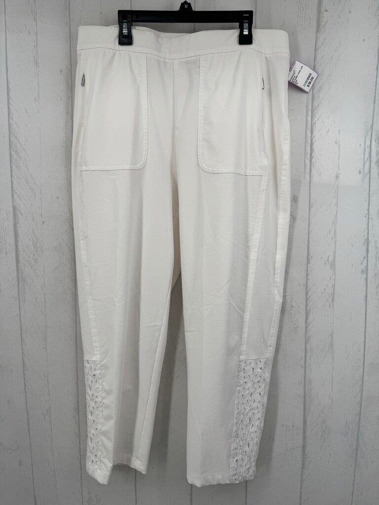 10 eyelet ankle pull-on pant