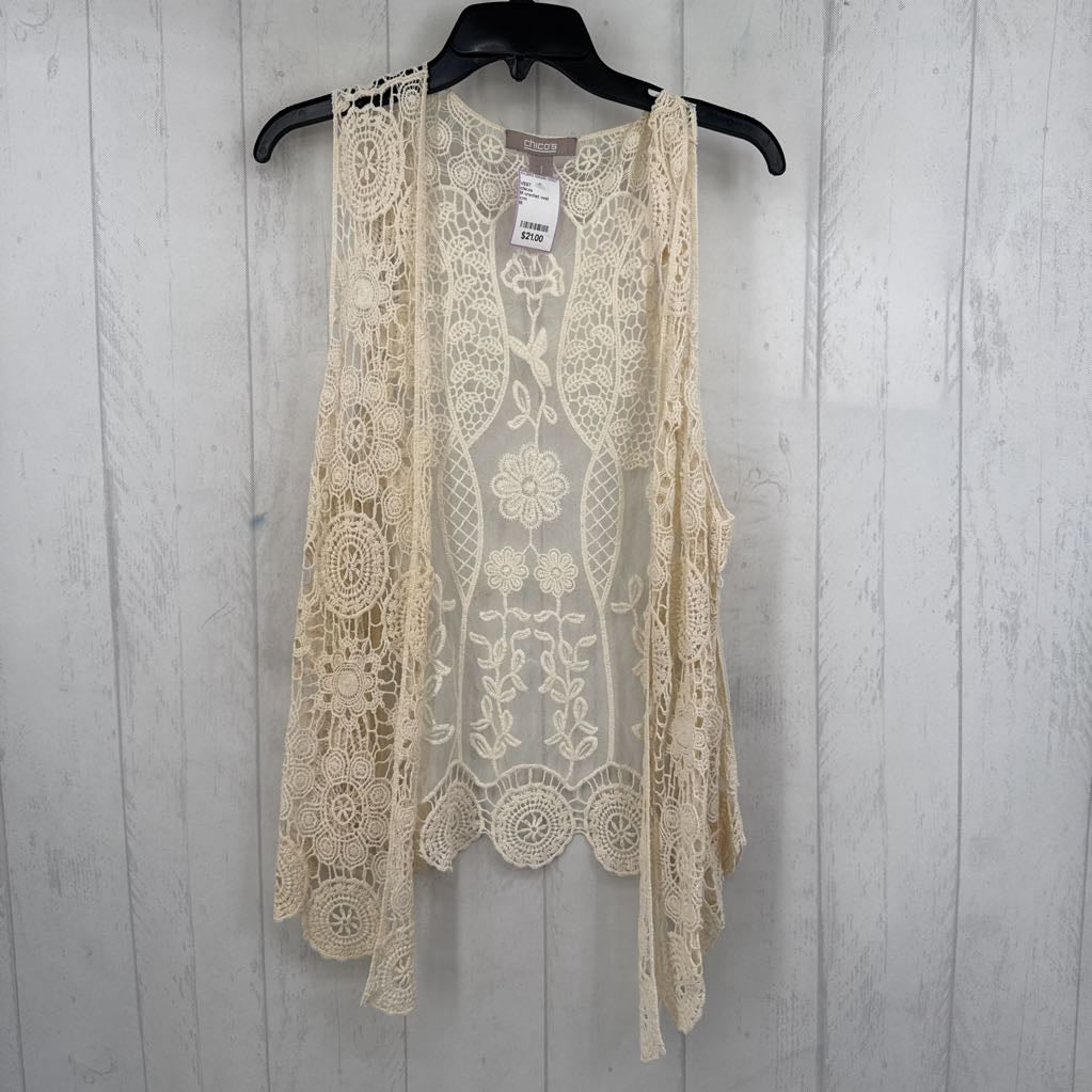 M crochet vest