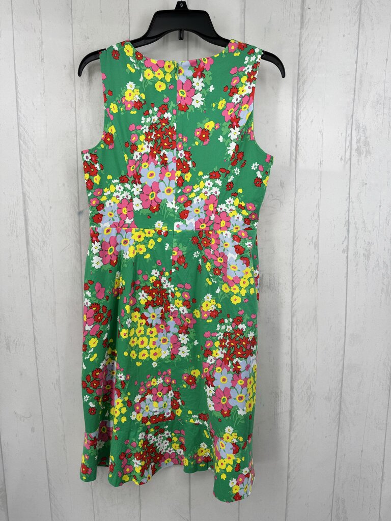 6 flo print slvls dress