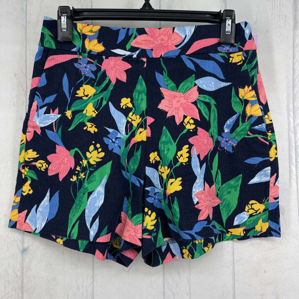 4 flo print shorts