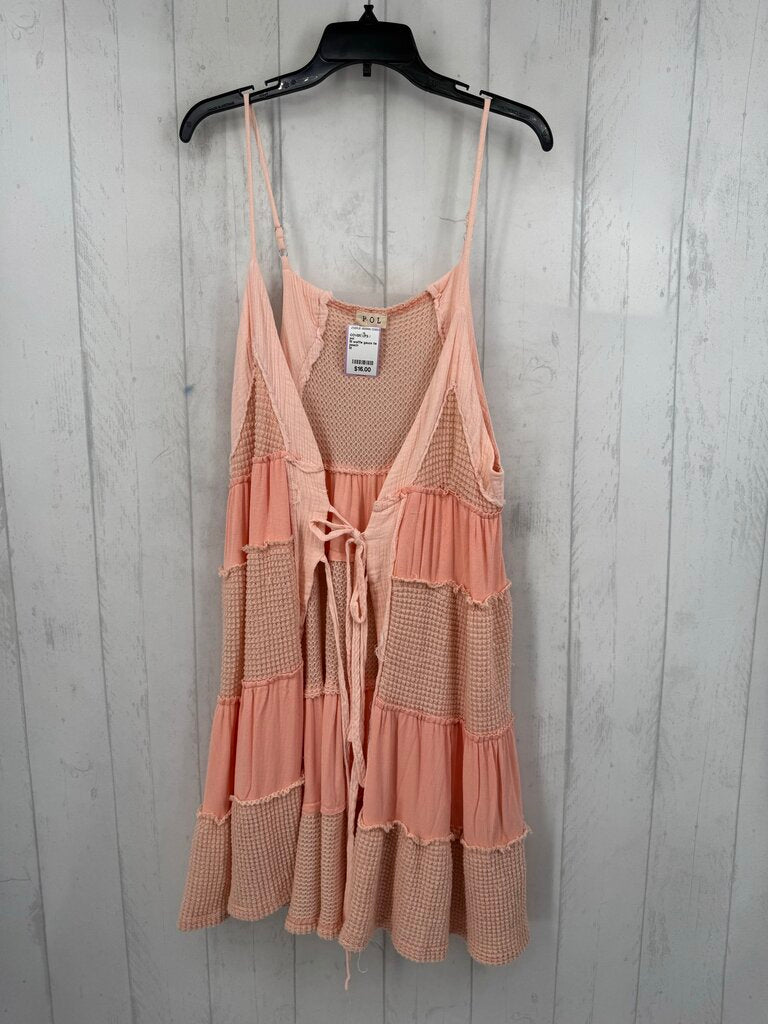 M waffle gauze tie cover up
