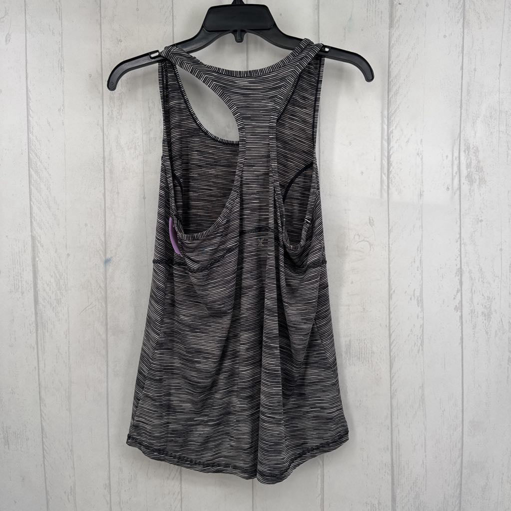 L marled racerback tank