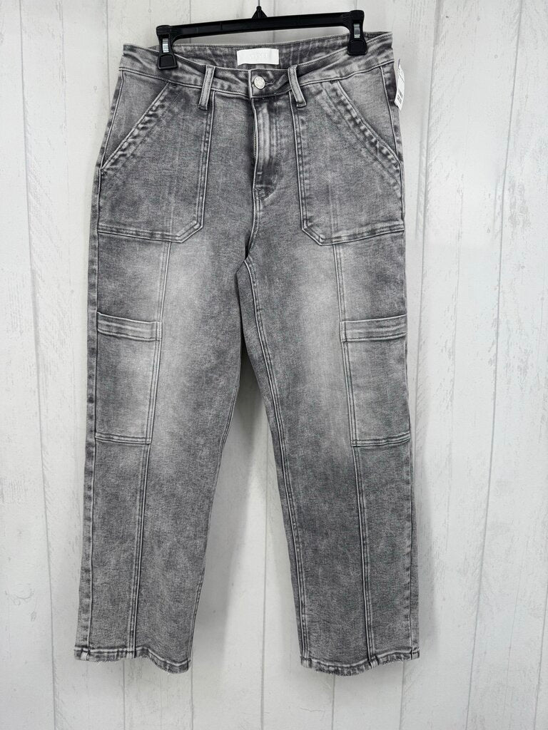 30 stretch wide leg jean