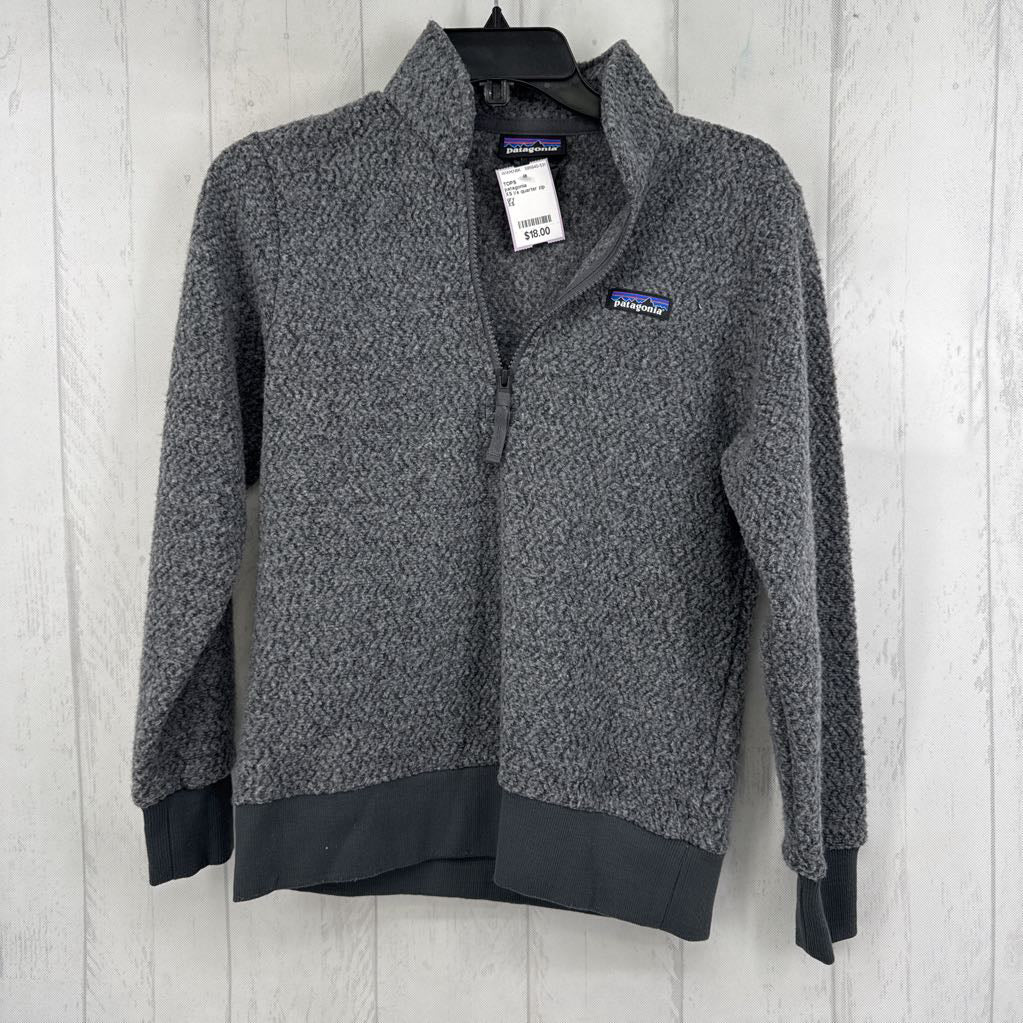 XS l/s quarter zip sherpa sweatshirt