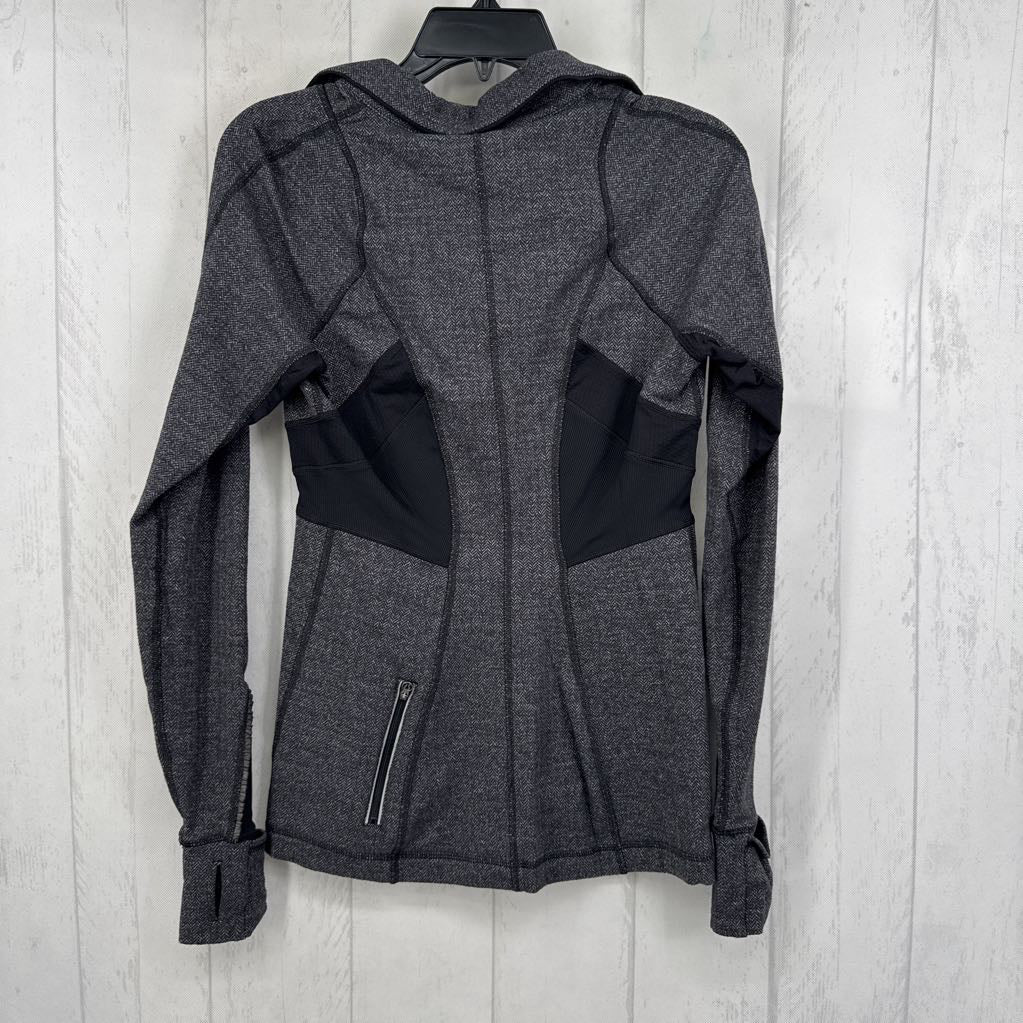 6 l/s quarter zip top