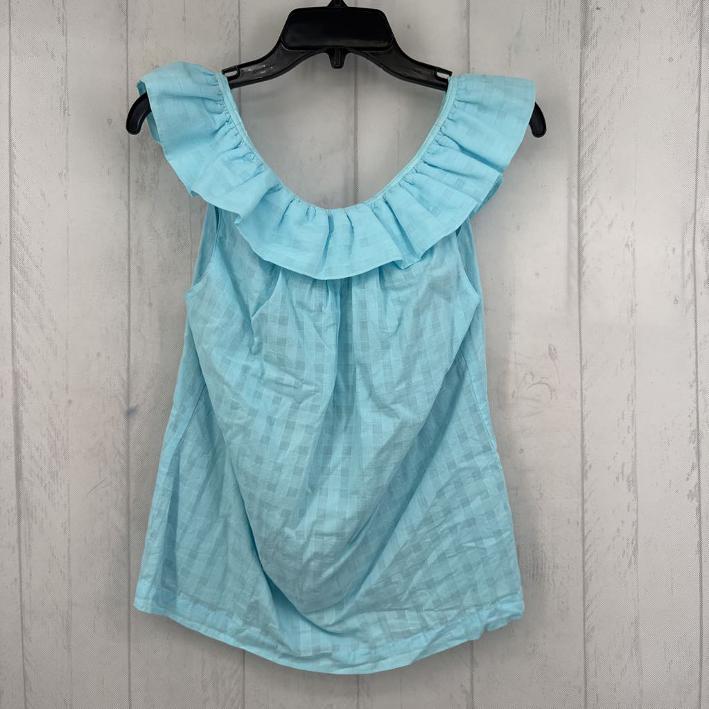 XS ruffle neckline top