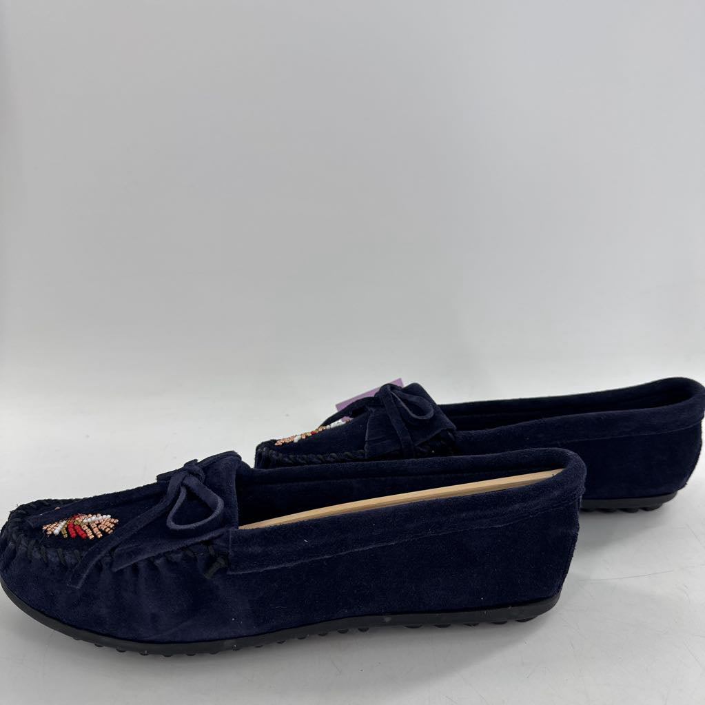 8 suede moccasins