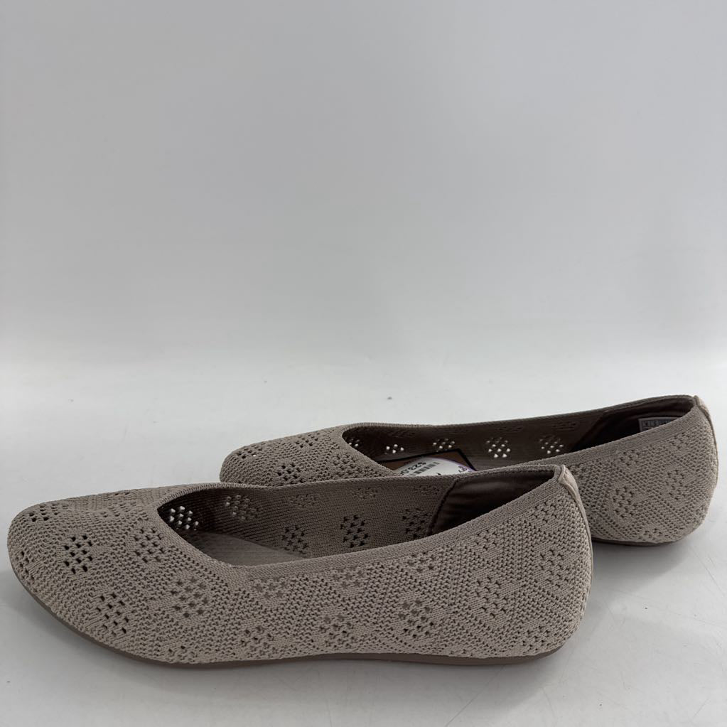 8 memory-foam knit slip-ons