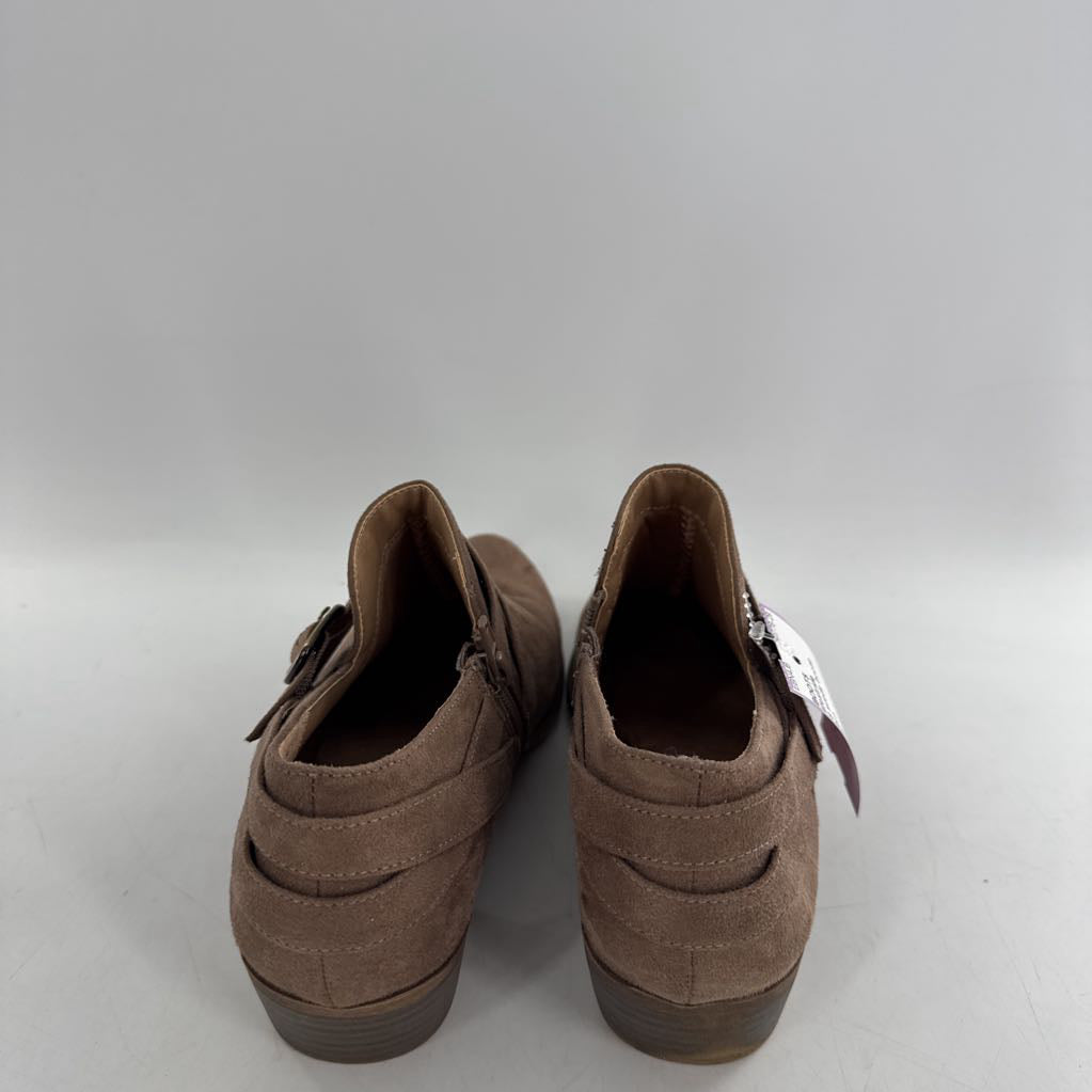 8 suede bootie