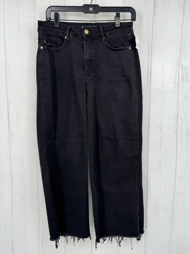 9 wide leg crop jean