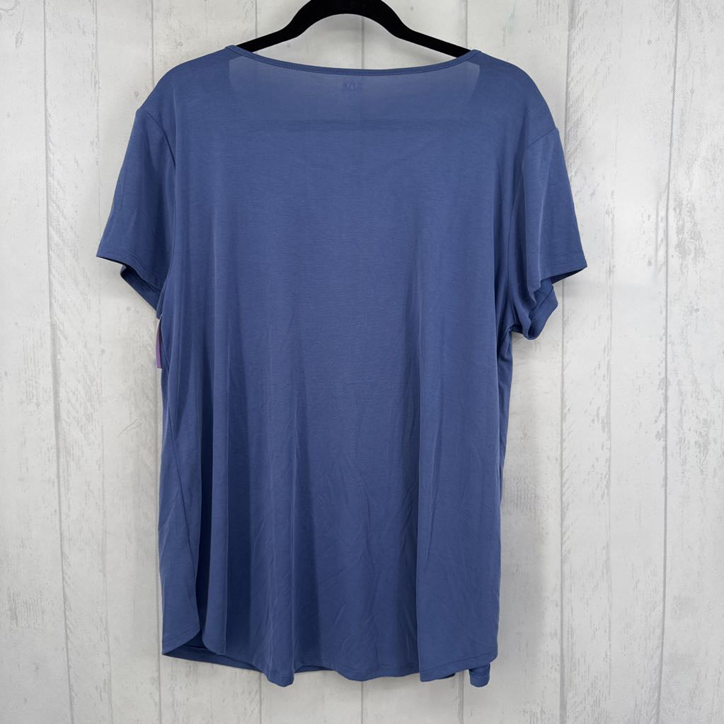 XL cut-out s/s tee