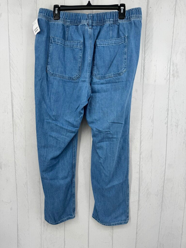 L pull-on jeans
