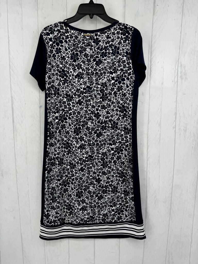 M flo print s/s sheathdress