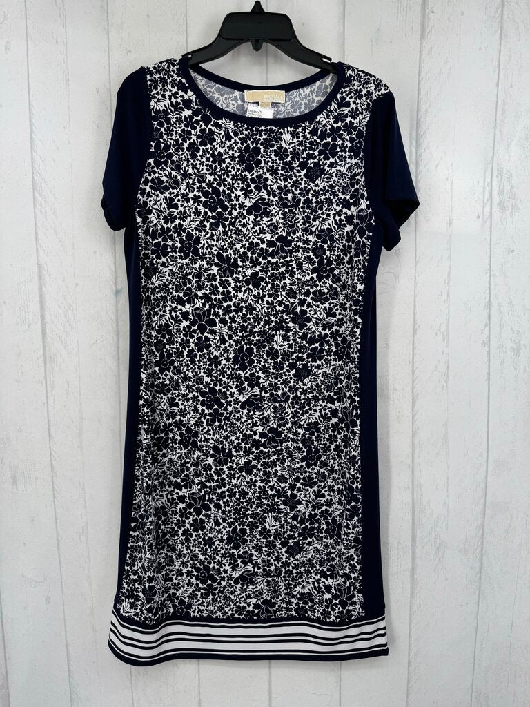M flo print s/s sheathdress