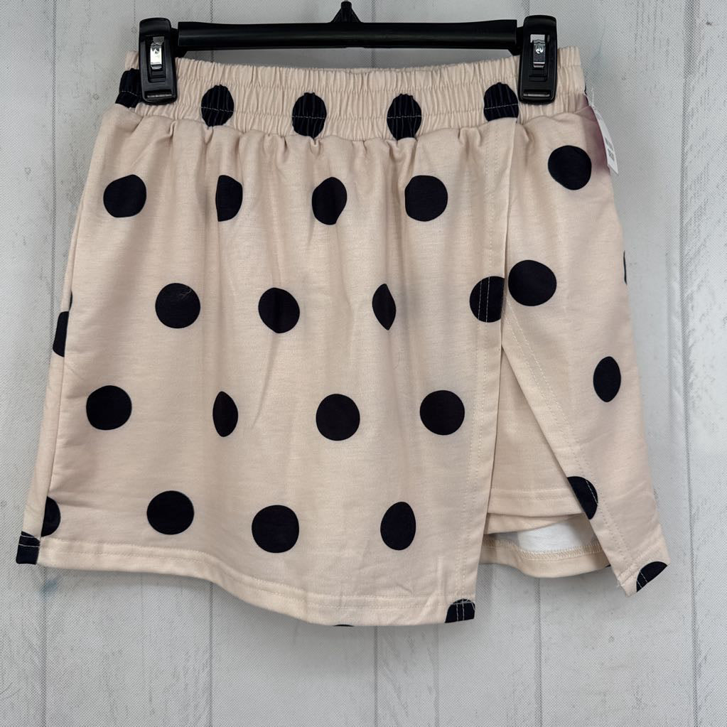 S polka dot skort