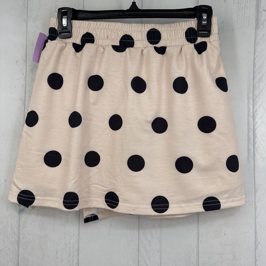 S polka dot skort