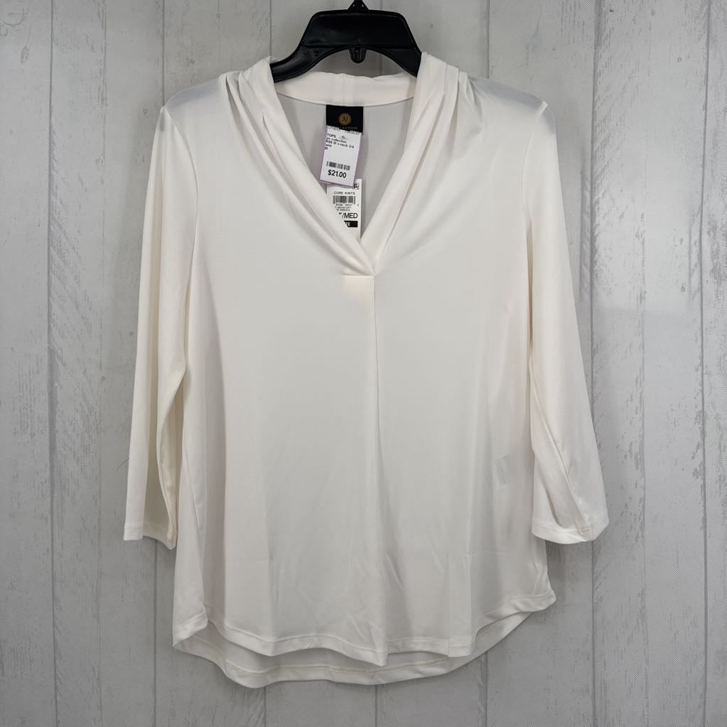 R55 M v-neck 3/4 slv tunic