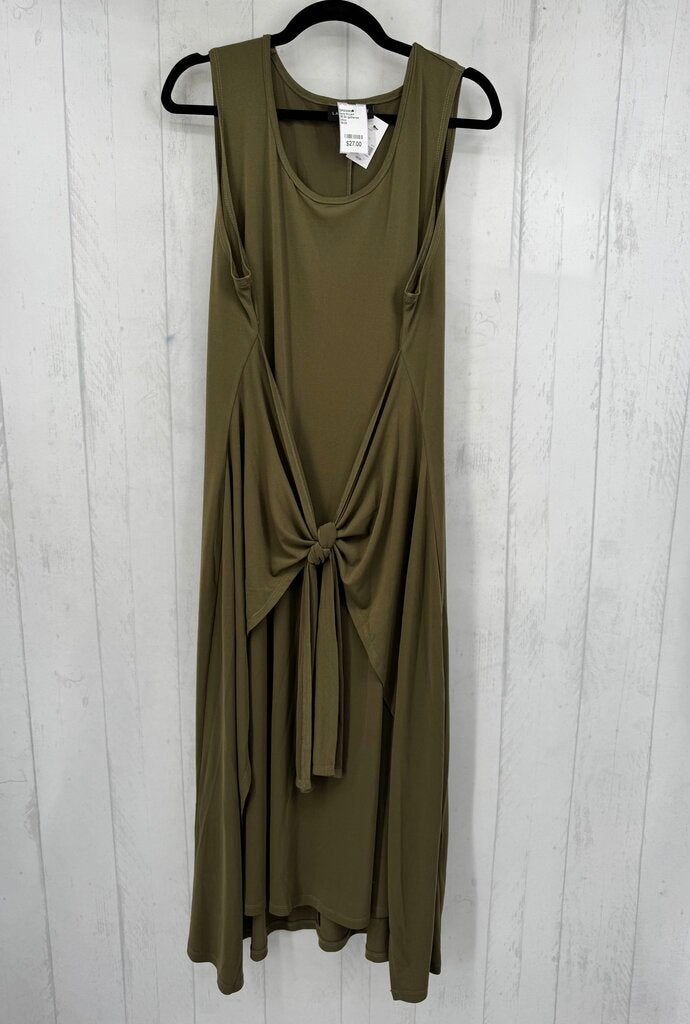 18/20 gathered front slvls dress