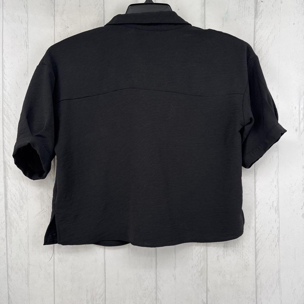 S button down s/s top