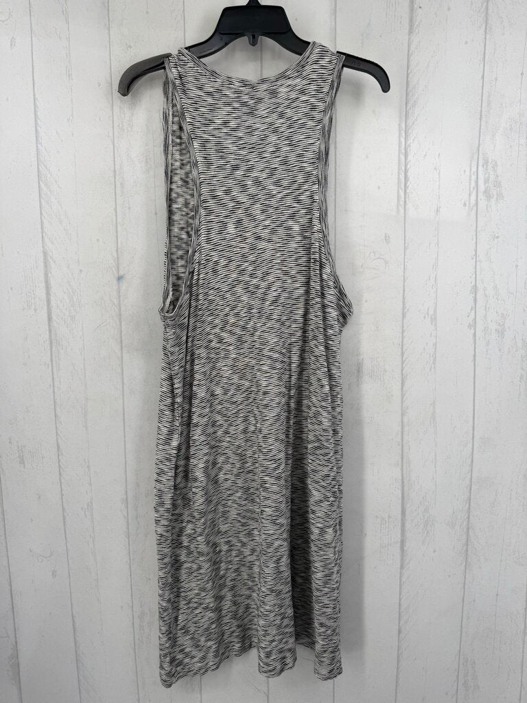 XL striped knit slvls dress