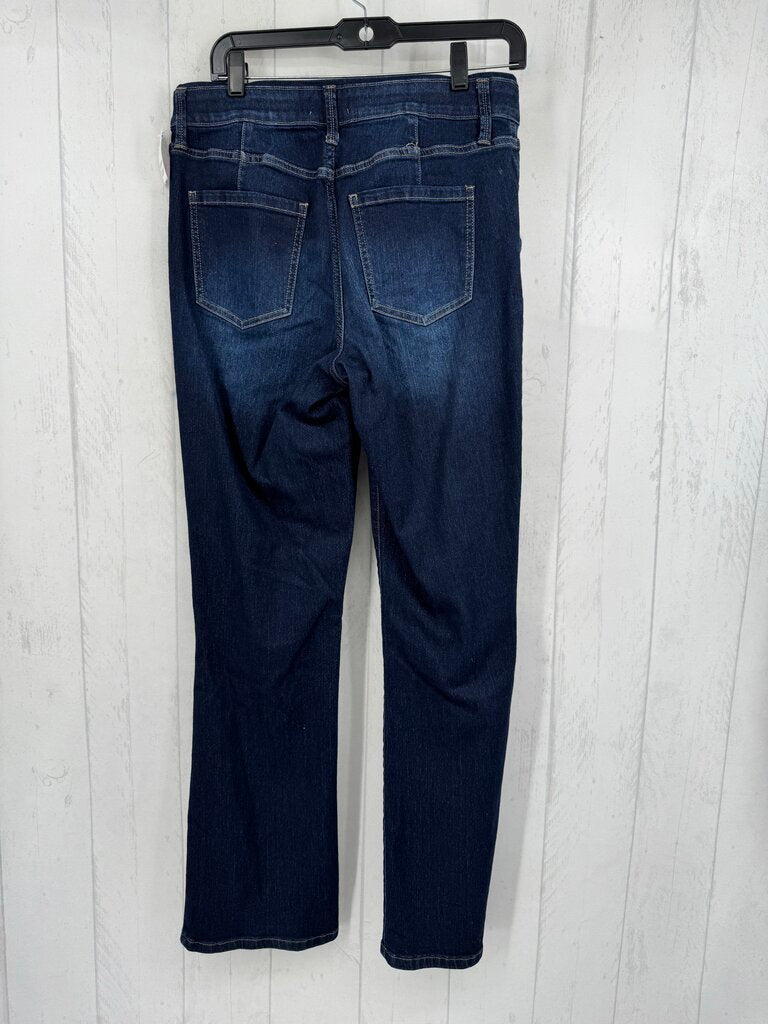 12 hi-rise slim bootcut jean
