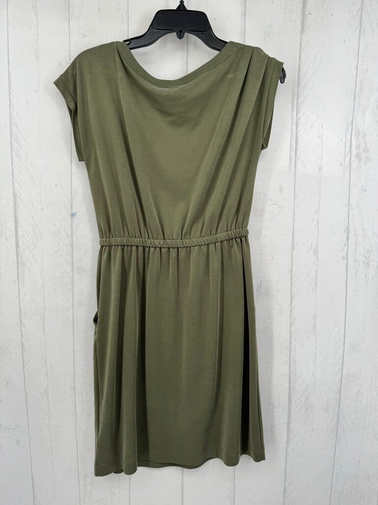 S elasstic waist s/s dress