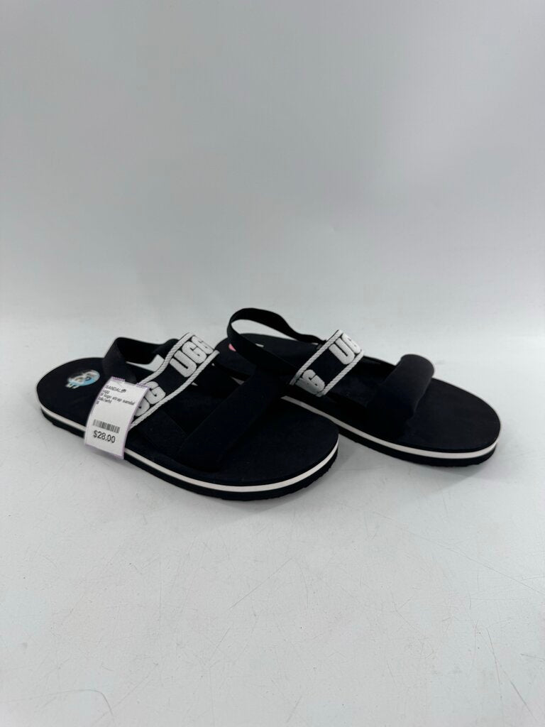 9 logo strap sandal