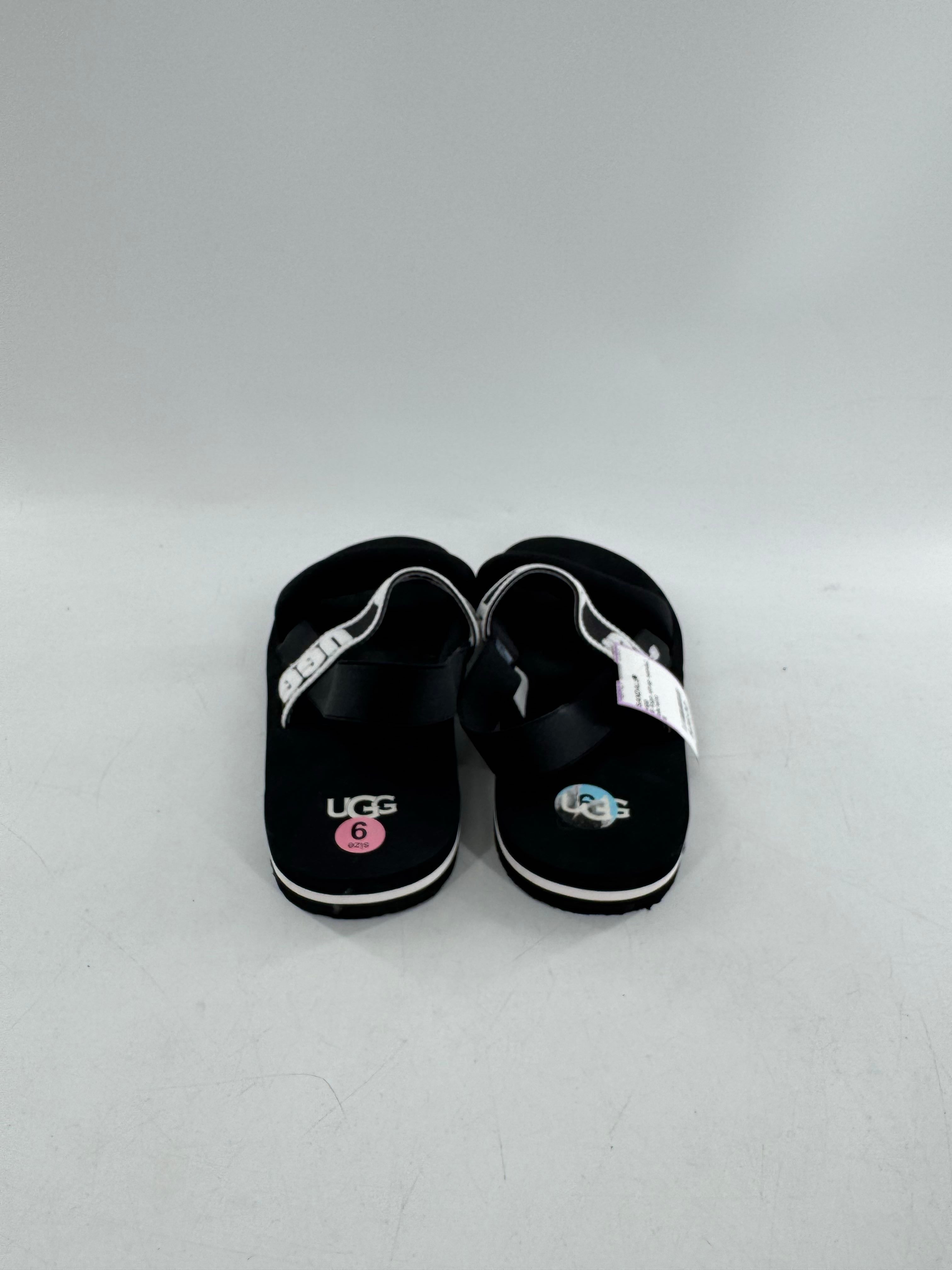 9 logo strap sandal