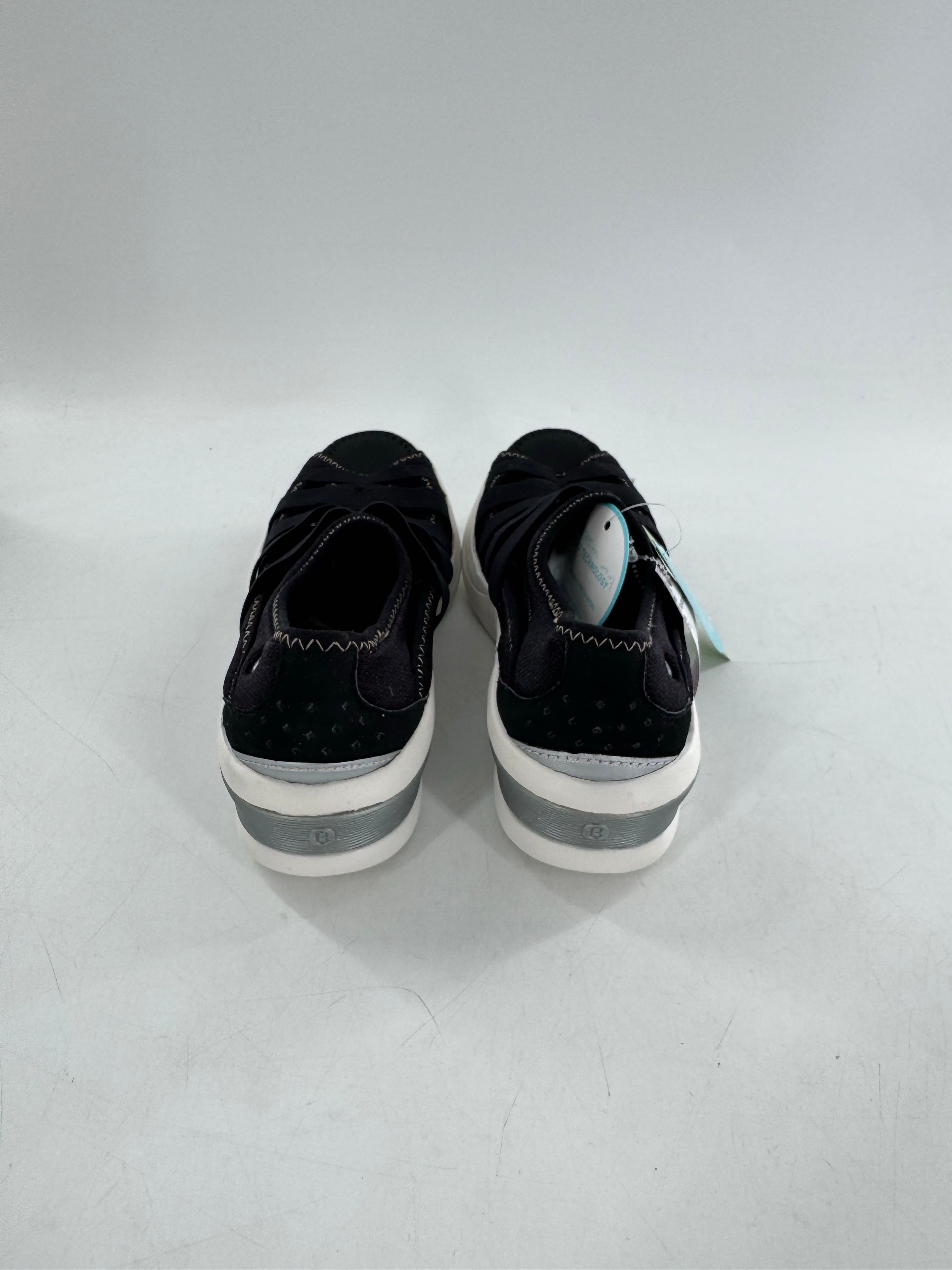 7.5 slip-on peep toe sneaker