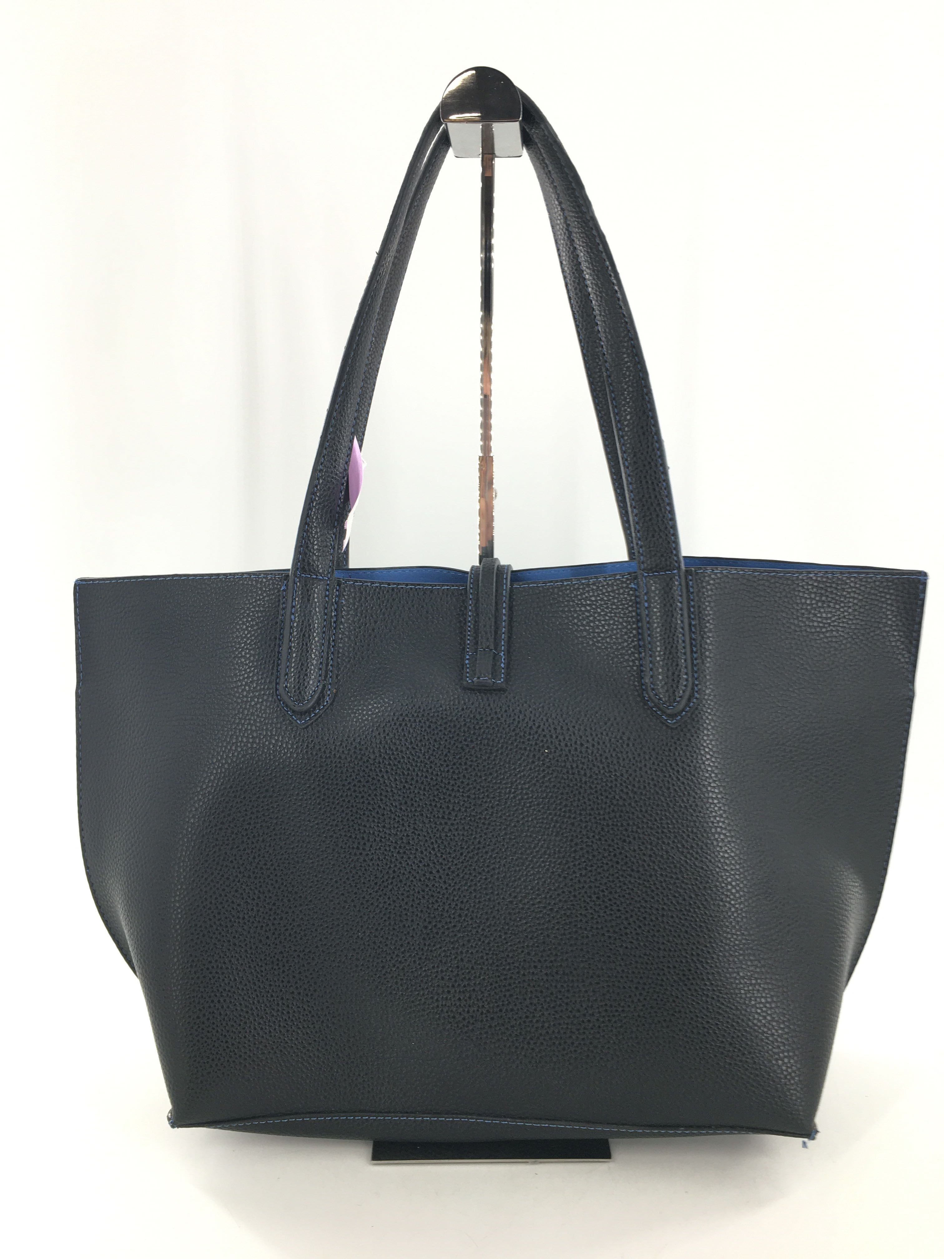 vegan leather tote bag