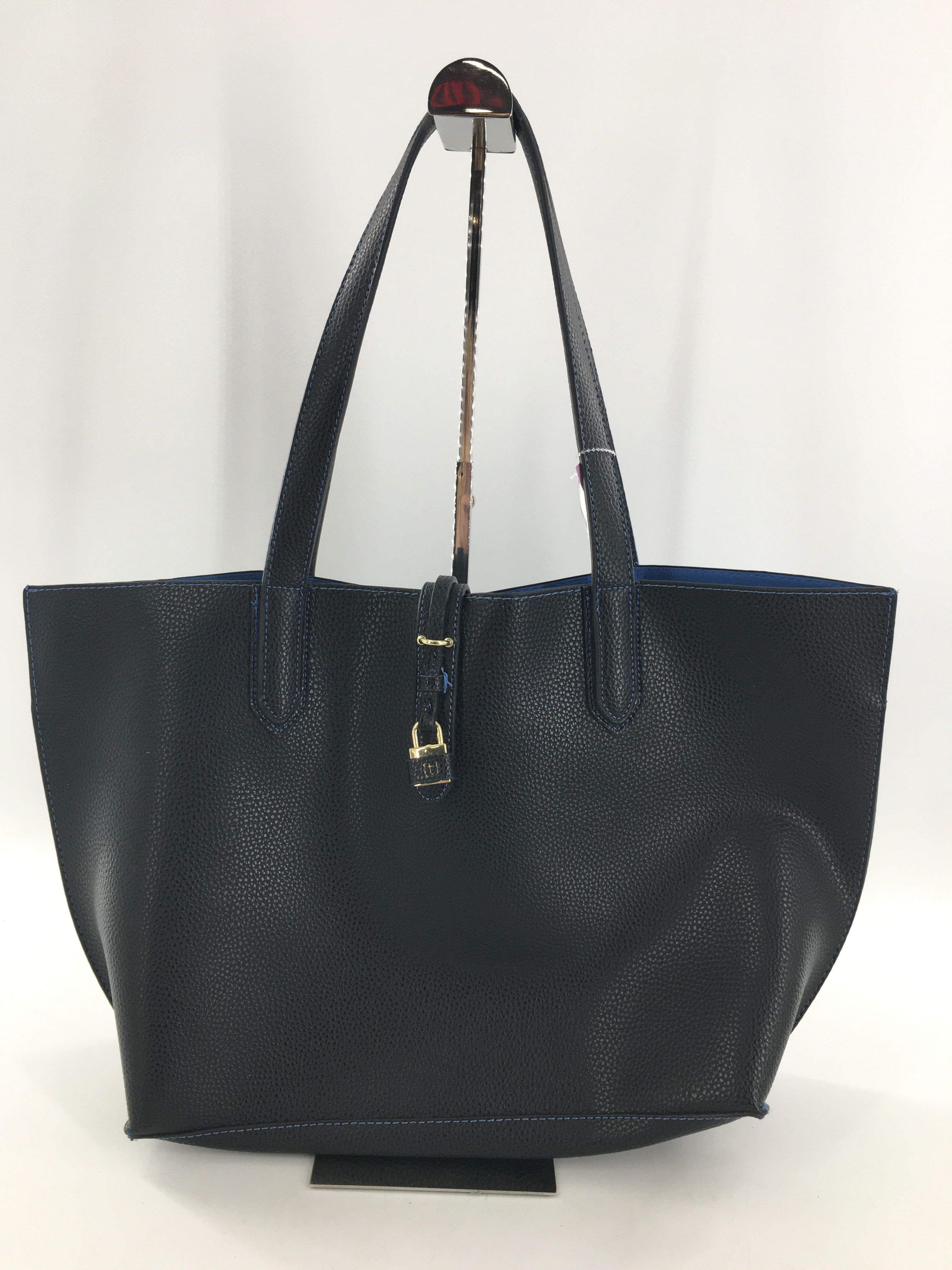 vegan leather tote bag