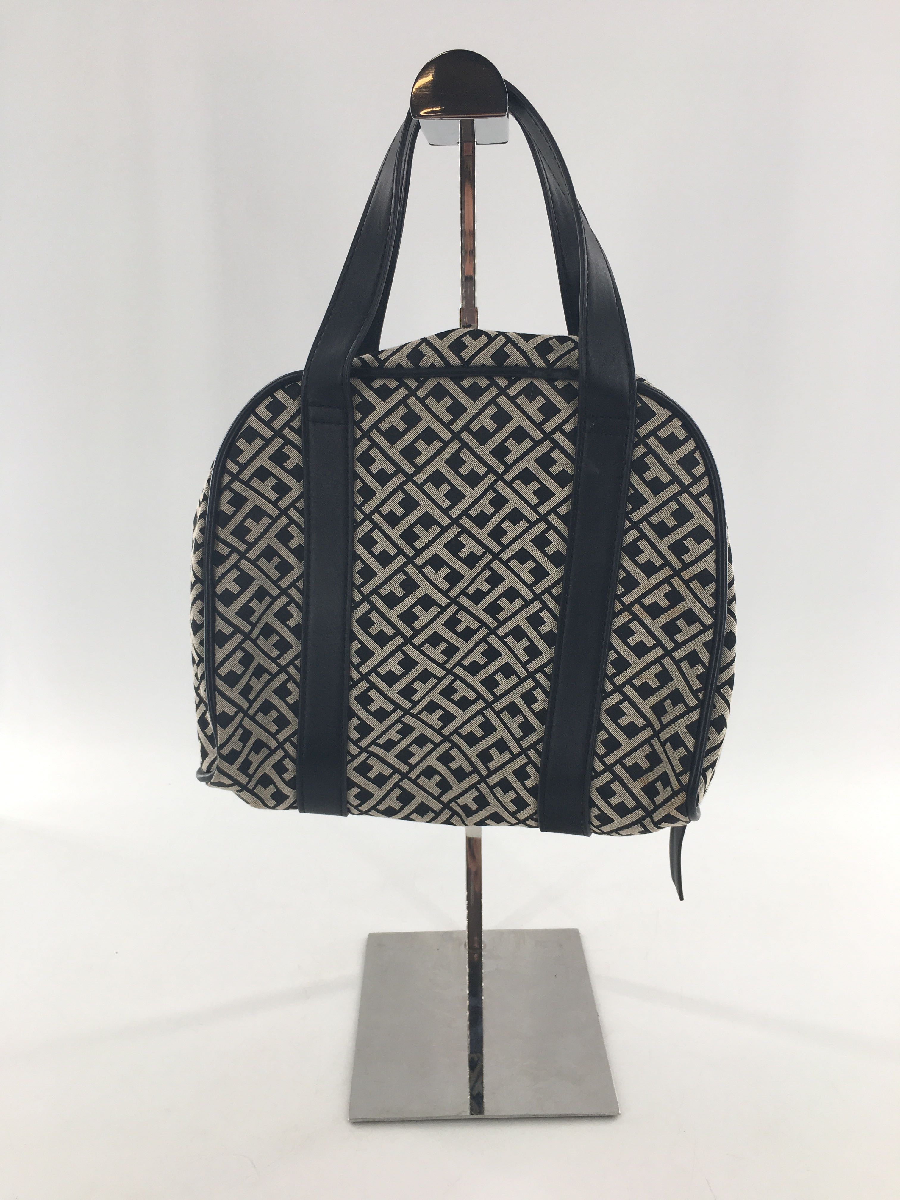 signature logo travel cosmetic bag