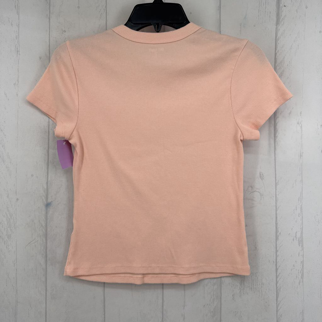 M graphic ribbed s/s tee