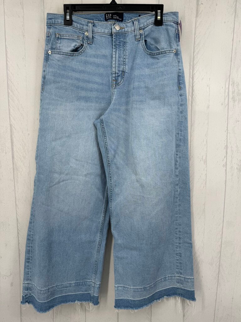 12 wide leg jean