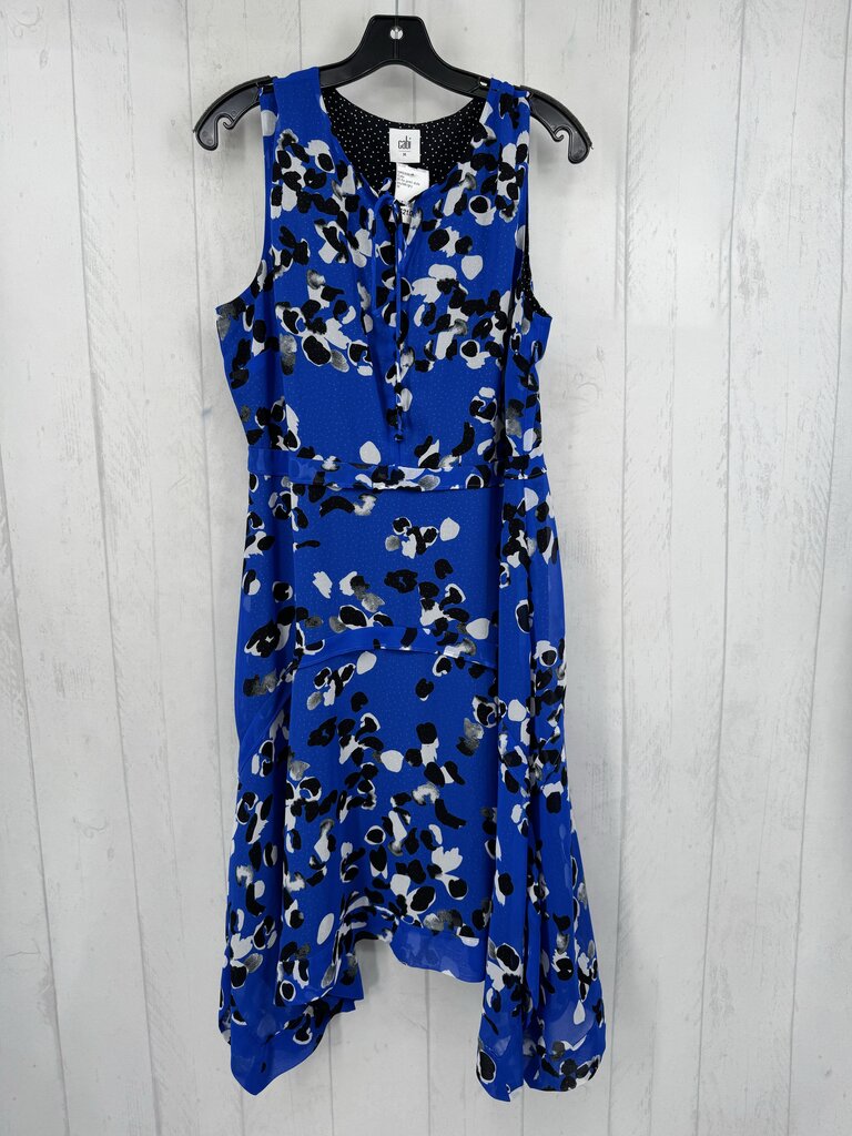 M flo print slvls dress