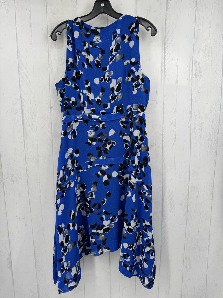 M flo print slvls dress