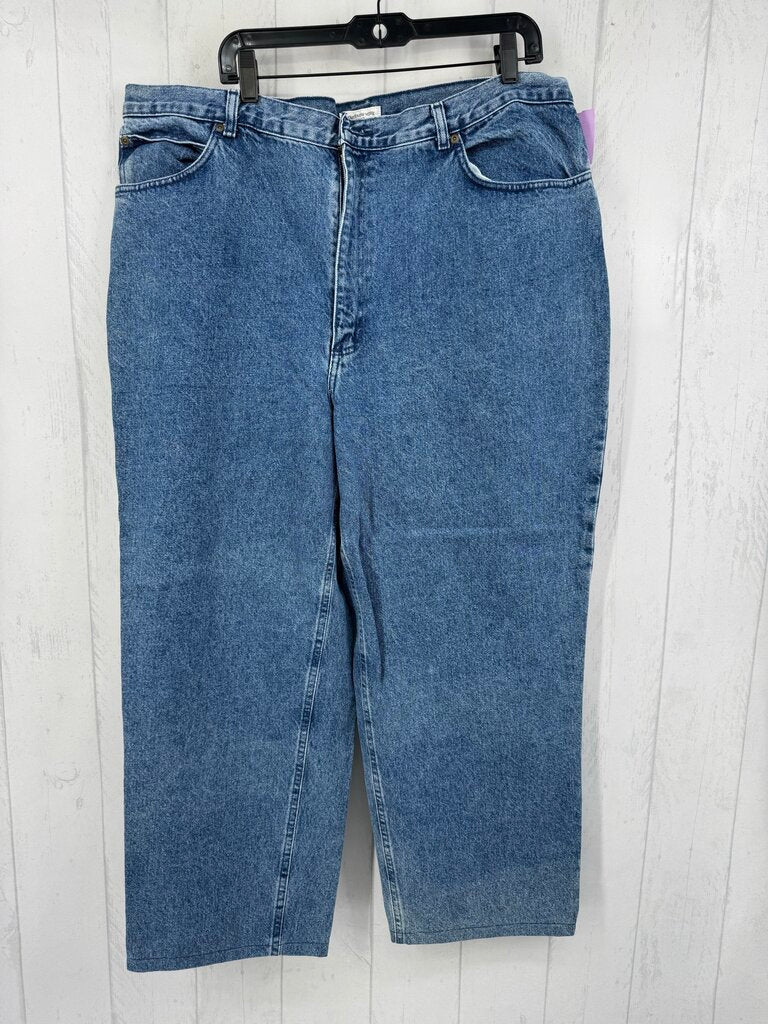 22w straight leg jean