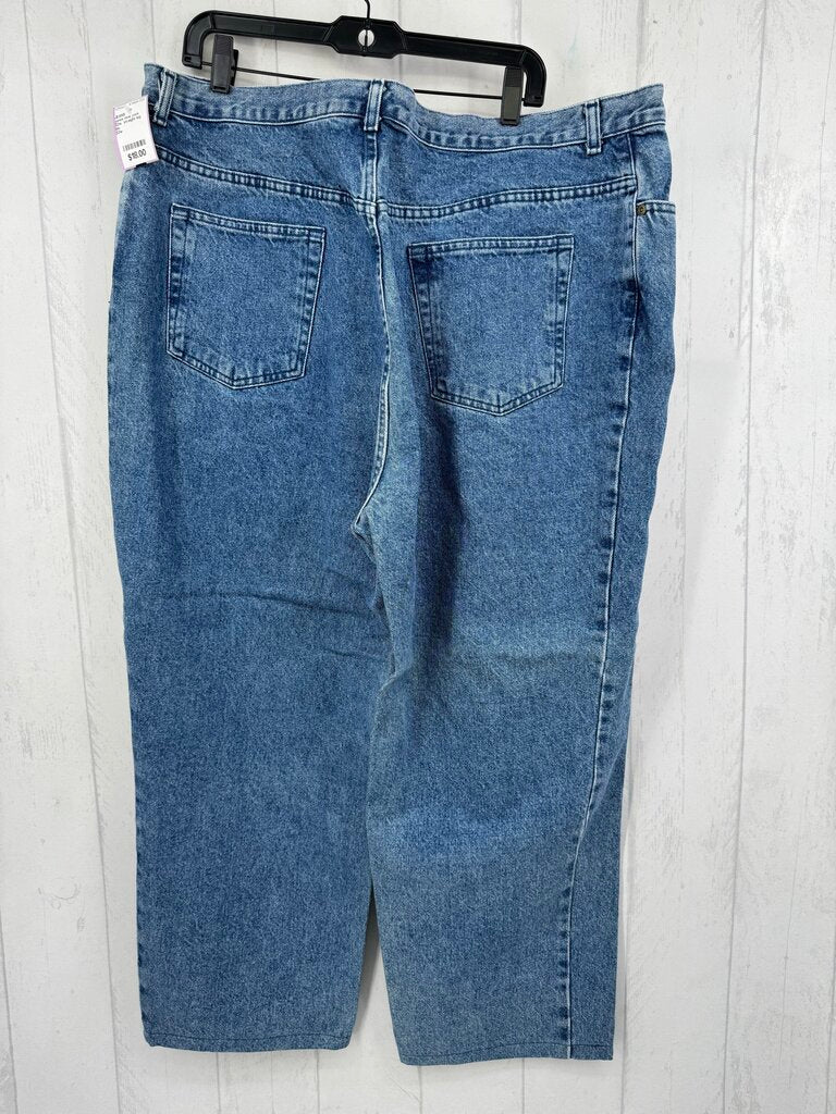 22w straight leg jean