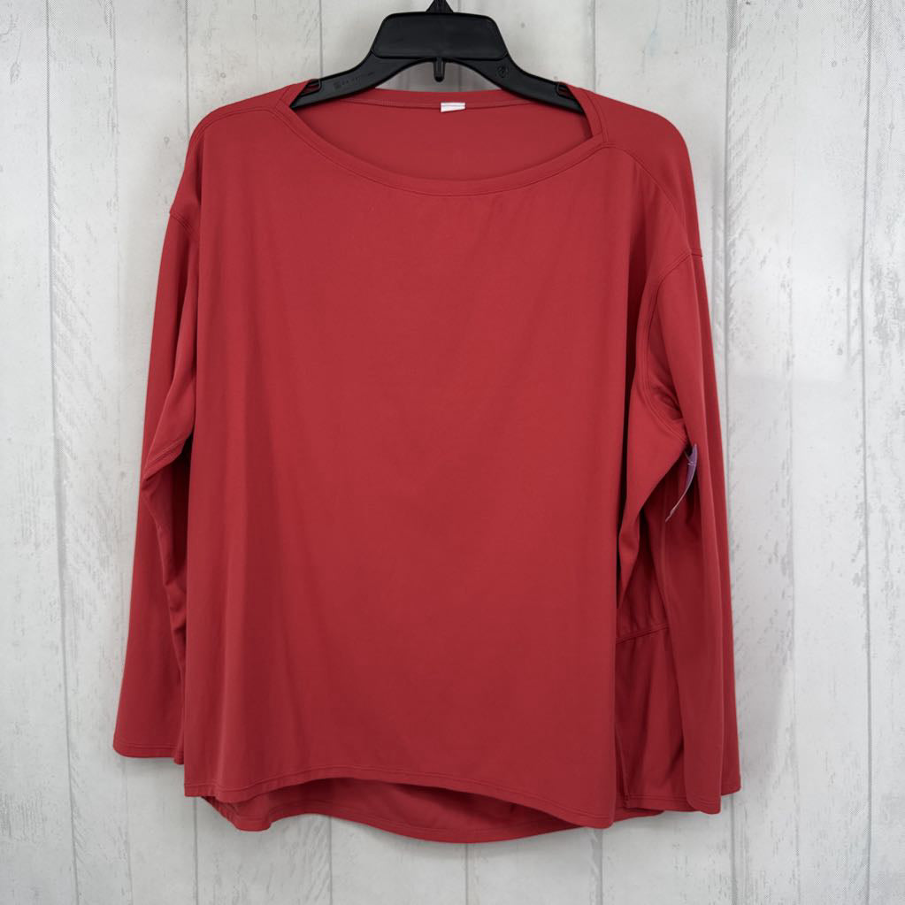 L boatneck l/s tee