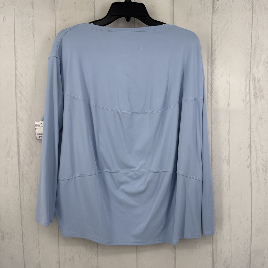 L boatneck l/s tee