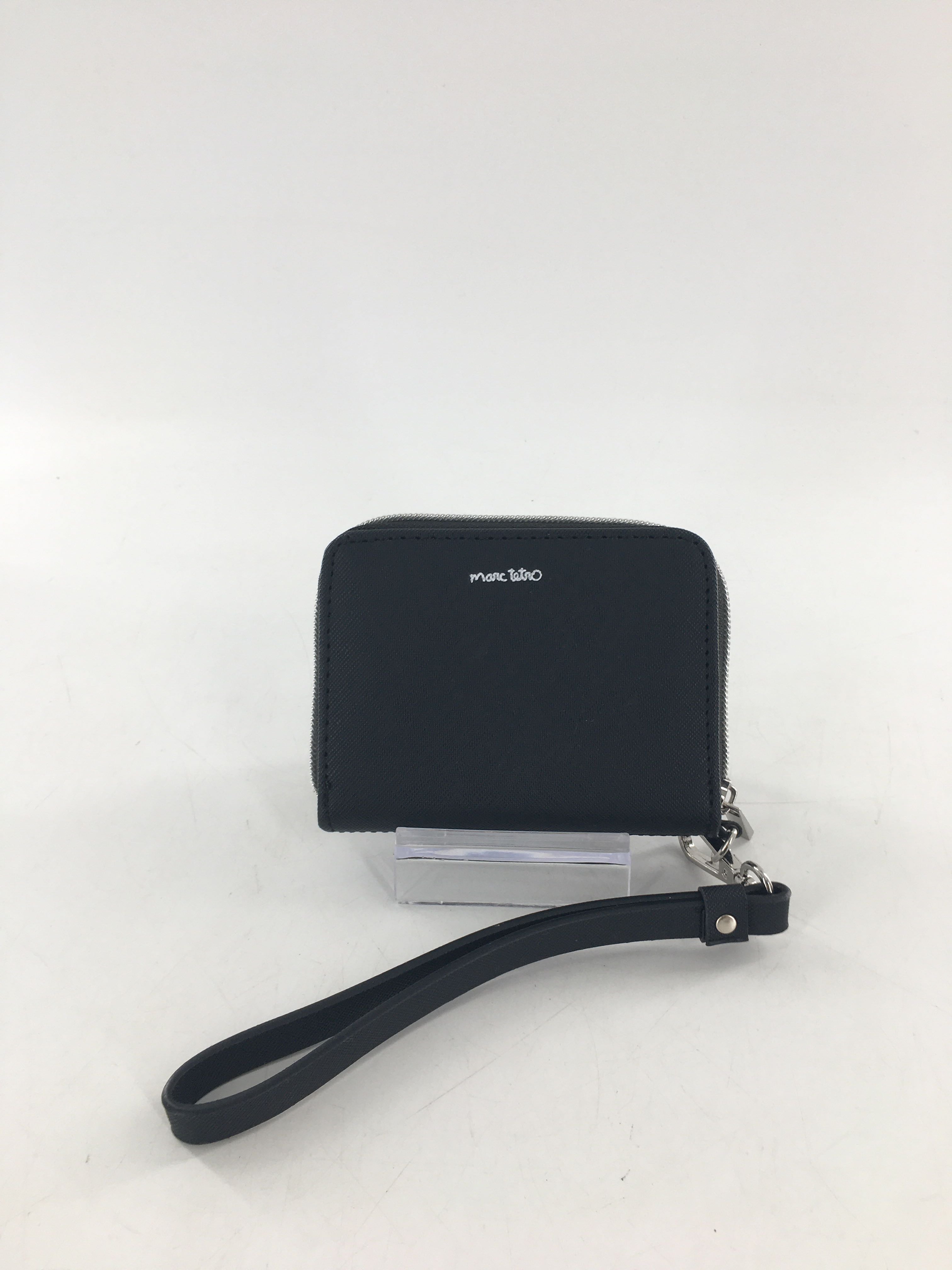 keychain wallet w/ white dog