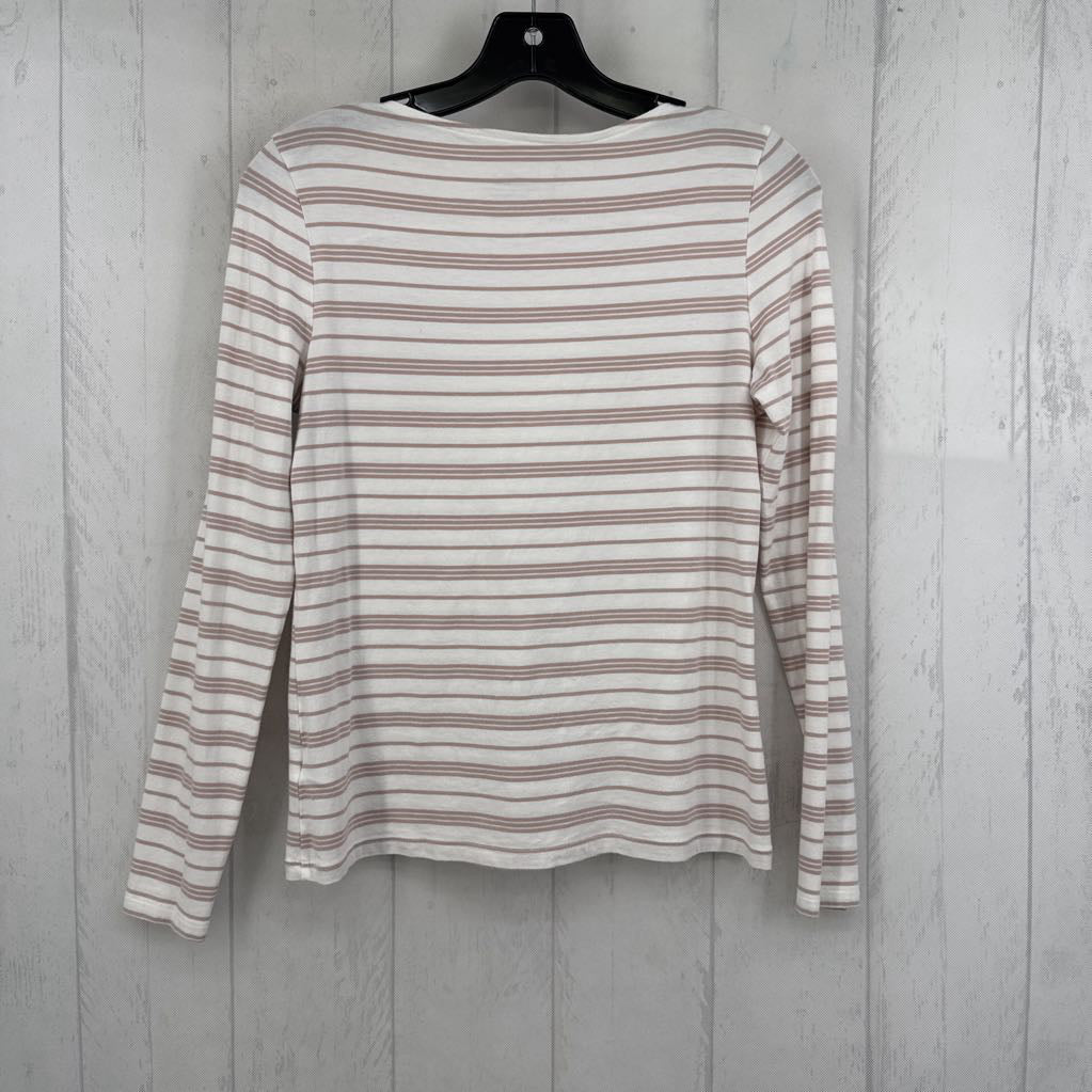 XS striped l/s tee
