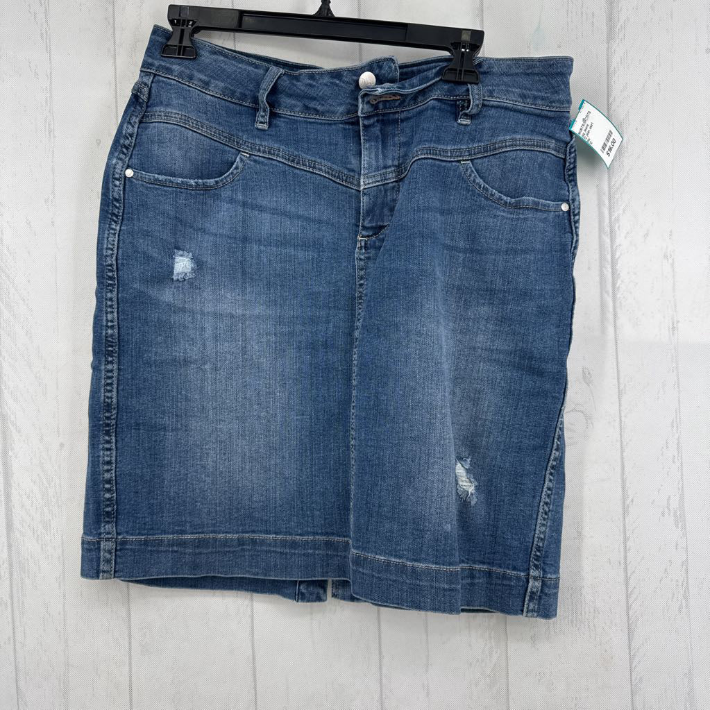 12 jean skirt