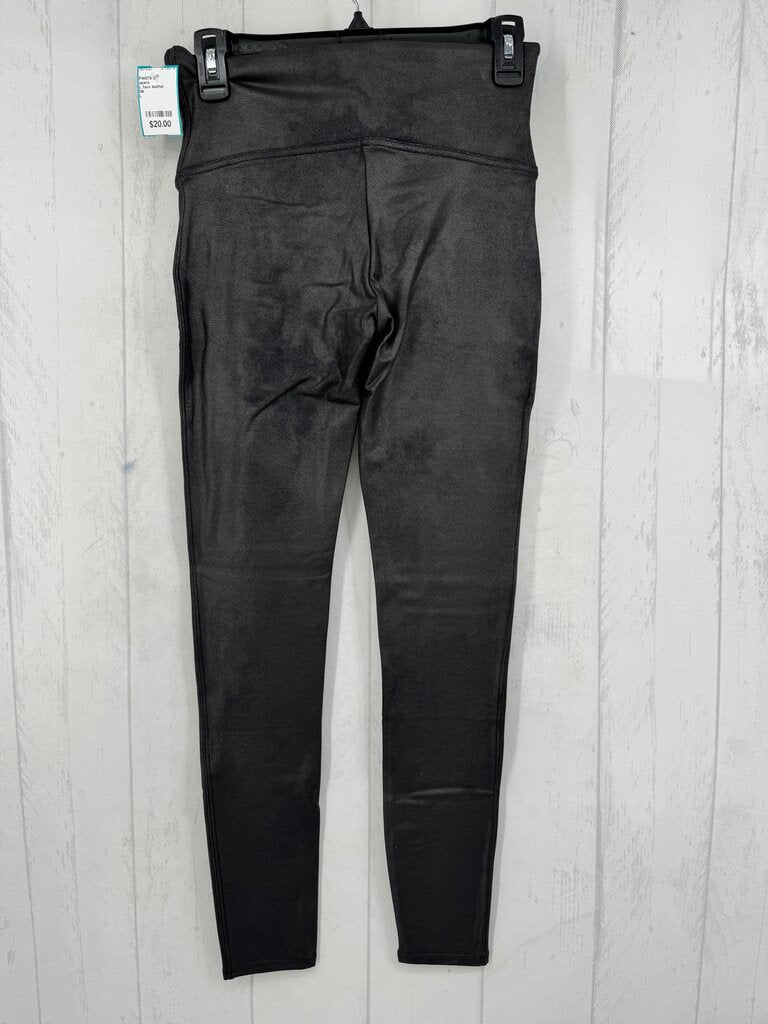 L faux leather legging