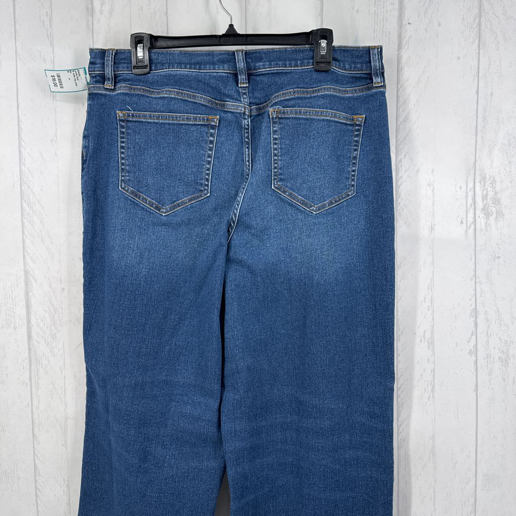 16 wide leg jean