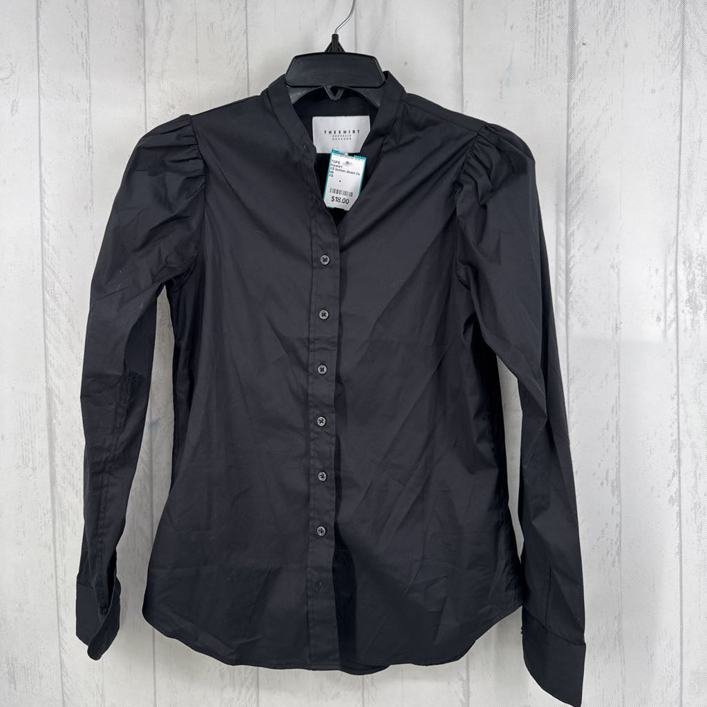 XS button down l/s top